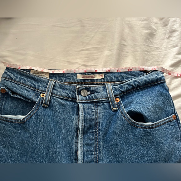 Levi Jeans RibCage Straight - Picture 1 of 2